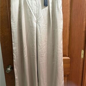 Banana Republic Cream Maxi Pants wide leg
